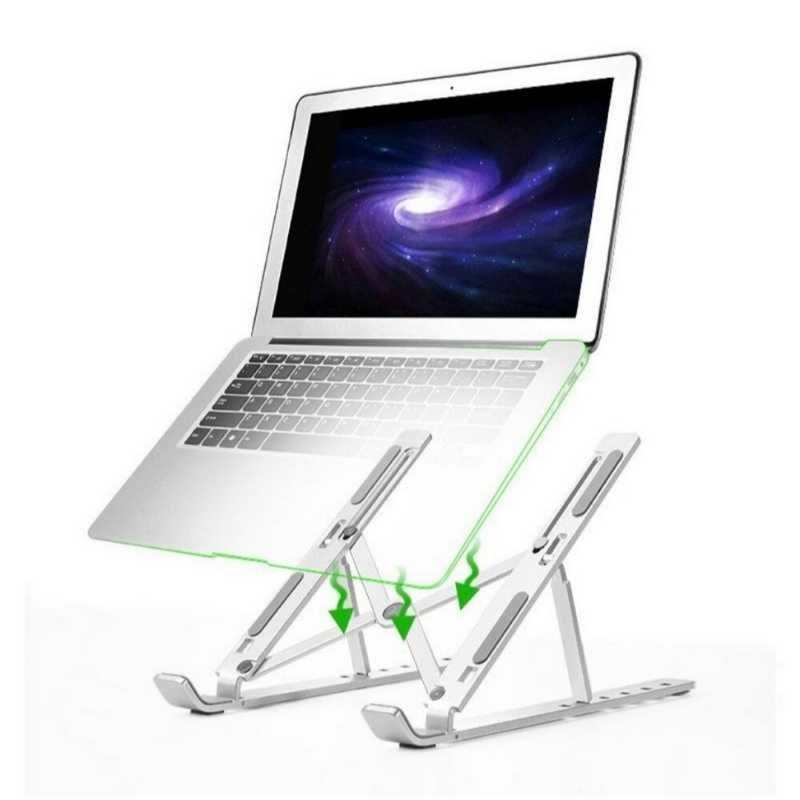 adjustable aluminum laptop stand