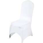 Stretch Spandex Banquet Chair Cover White Pack of 10