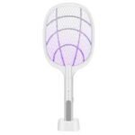 WonderfulDeals Mosquito Zapper Rechargeable Racket Fly Swatter